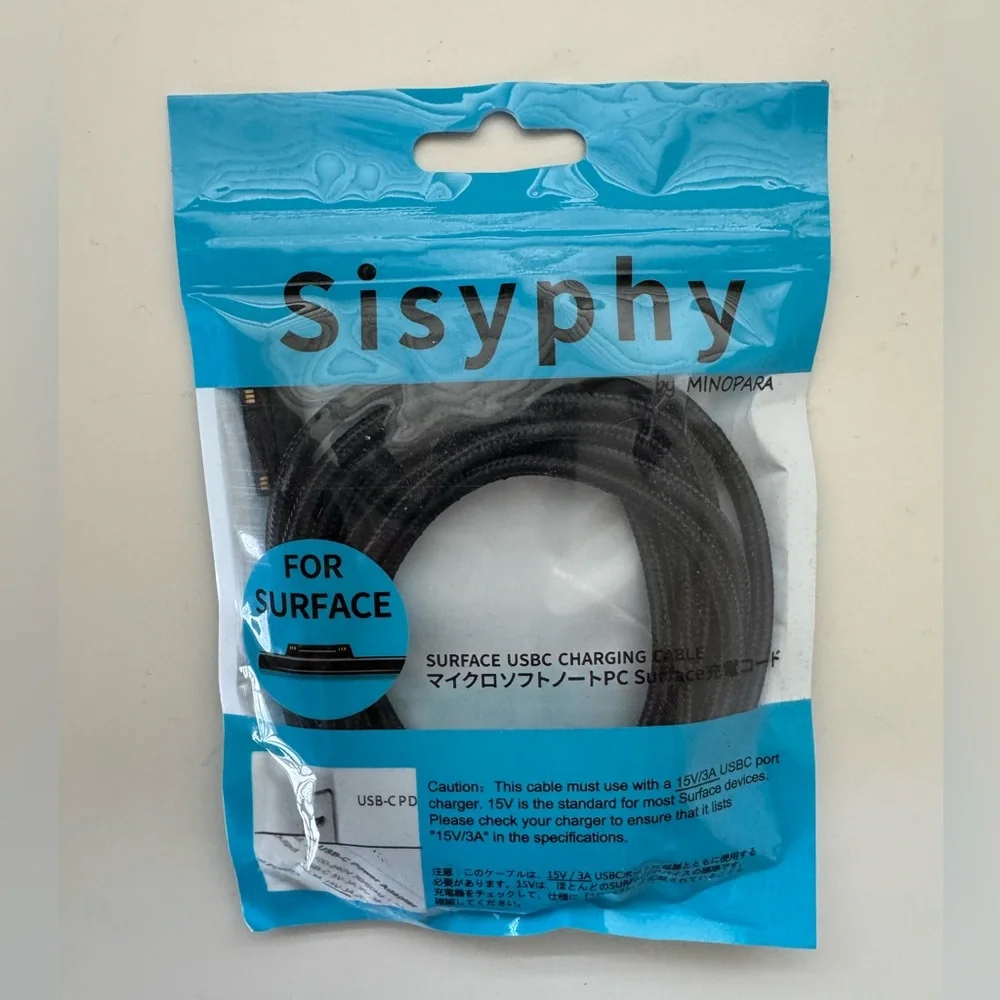 USB-C Charging Cable for Surface